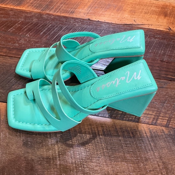 Matisse Oslo Heel Sandals in Mint Green Women’s 6.5 - Picture 6 of 12